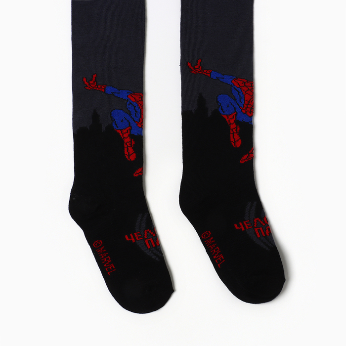 Колготки детские "Человек Паук: Ночной город", рост 92-98 см, 2-3 года