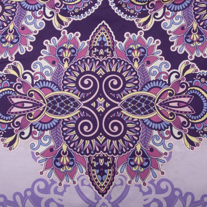 Постельное бельё "Этель" дуэт Восточная сказка 143х215 см - 2 шт, 220х240 см, 70х70 см - 2 шт., 100% хлопок, бязь 125 г/м²