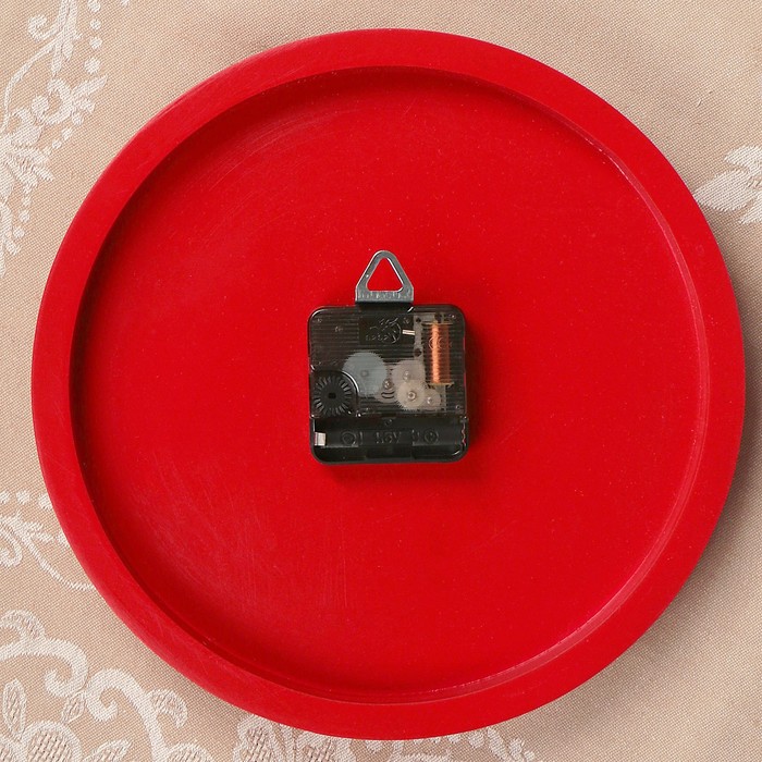 Часы «Ягоды», хохлома, ручная роспись, D=25 см