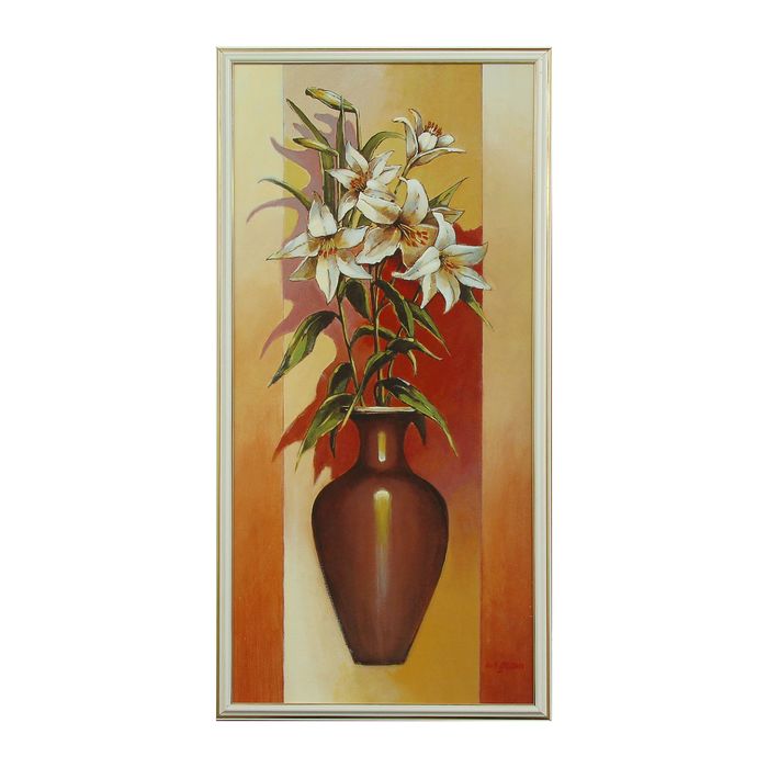 Картина "Лилии в кувшине"