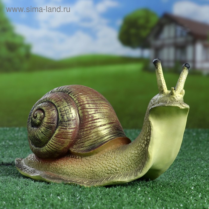 

Садовая фигура "Улитка" 27х11х17см