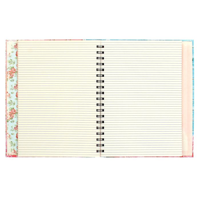 Ежедневник-смешбук на гребне "Счастье - это просто", твёрдая обложка, 52 страницы