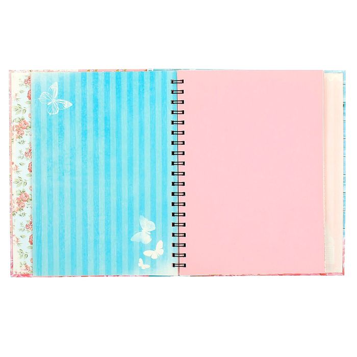 Ежедневник-смешбук на гребне "Счастье - это просто", твёрдая обложка, 52 страницы