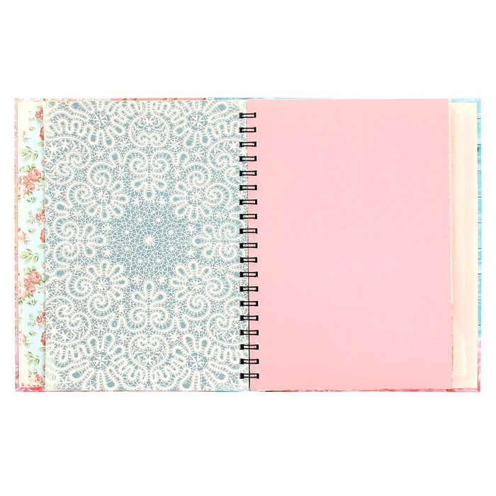 Ежедневник-смешбук на гребне "Счастье - это просто", твёрдая обложка, 52 страницы