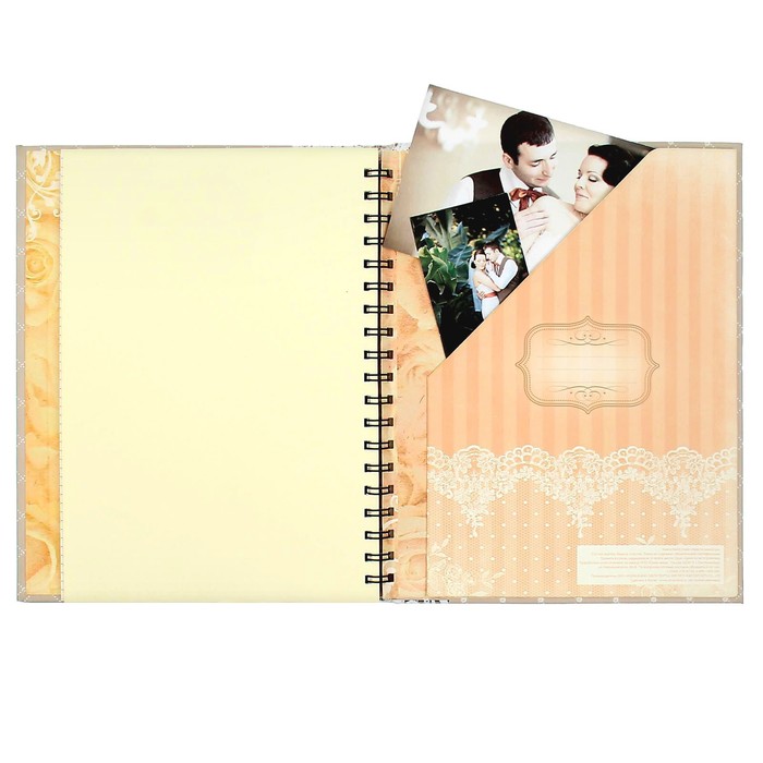 Ежедневник-смешбук на гребне "Вместе навсегда", твёрдая обложка, 50 страниц