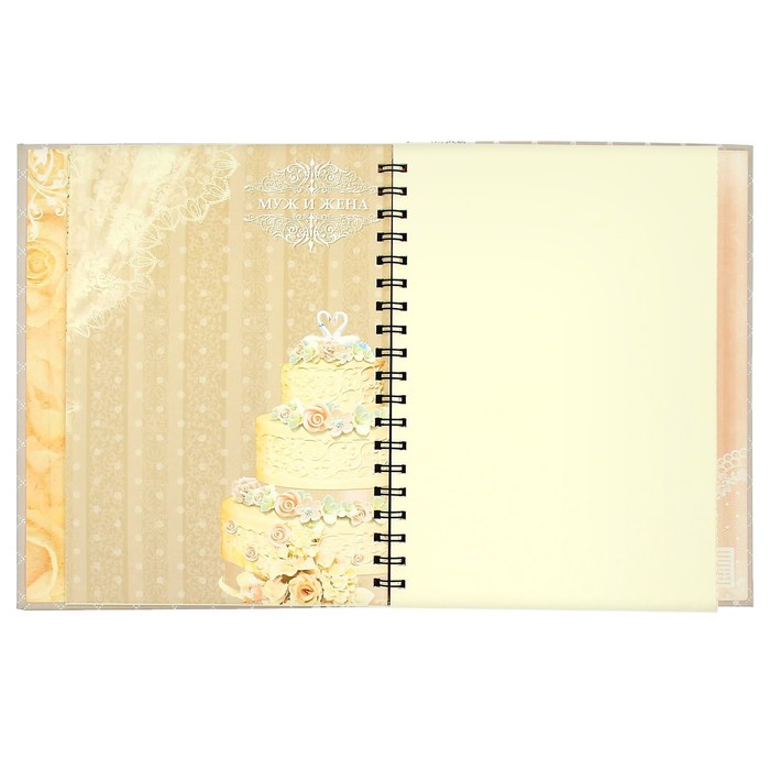 Ежедневник-смешбук на гребне "Вместе навсегда", твёрдая обложка, 50 страниц