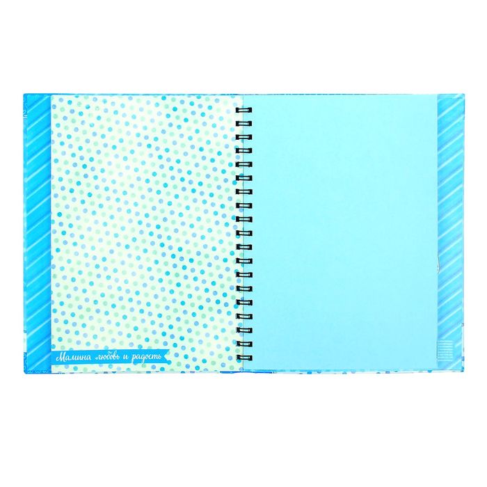 Ежедневник-смешбук на гребне "Наш малыш", твёрдая обложка, 50 страниц