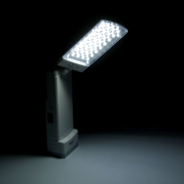 Лампа наст. LED-лампа(32 диода)"Слот" МИКС трансформер(подставка),держит заряд,шнур в компл.