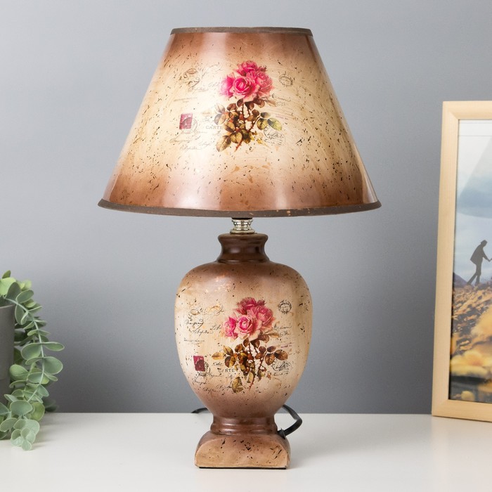 Лампа настольная "Вероника" 220В/Е14 25х25х38 см