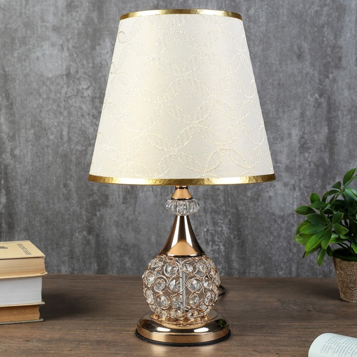 Лампа настольная Е27 "Павлинье перо" 41х25х25 см