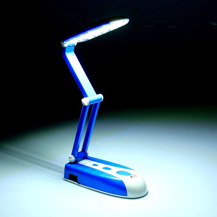 Лампа наст. LED-лампа (31 диод) "Трикс"МИКС (2 режима яркости),держит заряд,шнур в комплекте