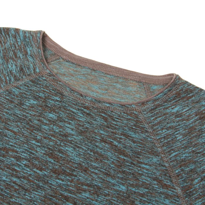 Платье женское 4421, размер 42, рост 164 см, цвет бирюзовый/беж