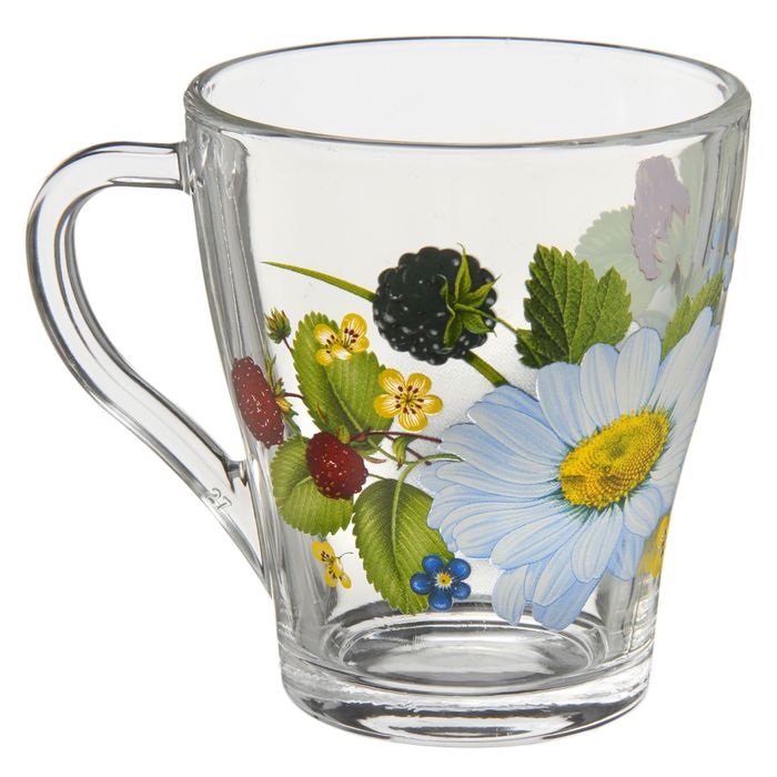 Кружка 250 мл "Лесная поляна", рисунок МИКС, в подарочной упаковке