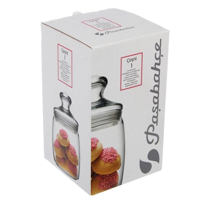 Банка с крышкой 940 мл "Абрикосовая ветка"