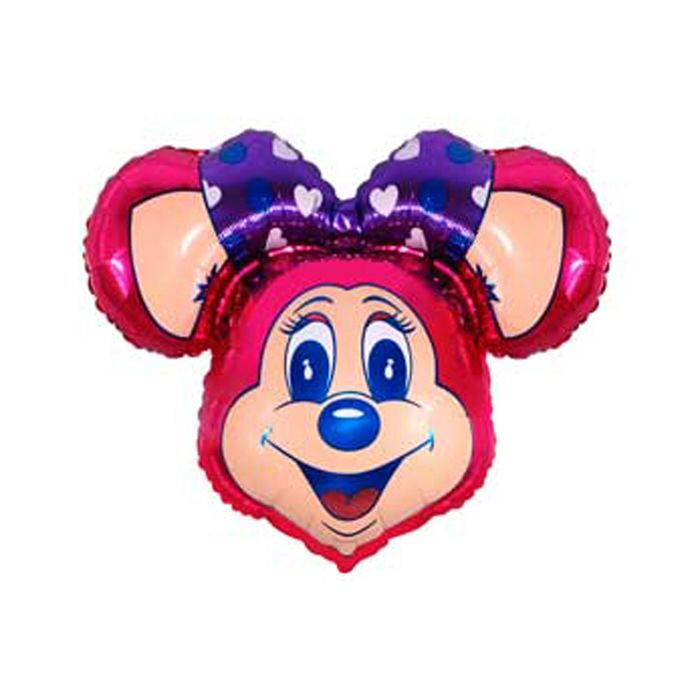 Шар фольгированный 37" Лолли Супер Малиновая ФМ