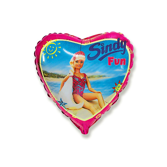 Шар фольгированный 18" "Синди", сердце