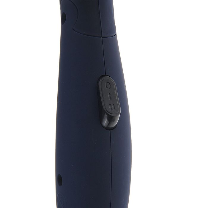 Фен для волос LuazON LF-18, 1000 Вт, 2 скорости, ионизация, складная ручка, матовый, синий