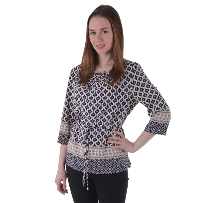 Блузка женская 1597-7, цвет серый, размер 42, рост 170