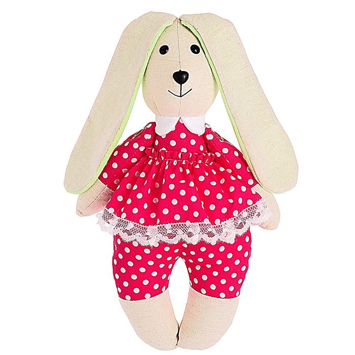 Мягкая игрушка "Зайка Косолапка", 35 см, МИКС