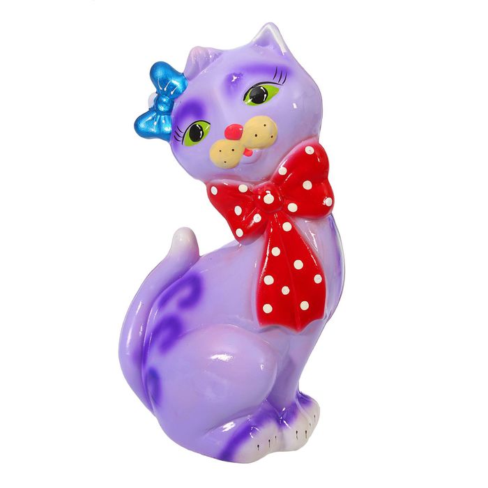 Копилка "Кот Джаспер" средняя, глянец, микс