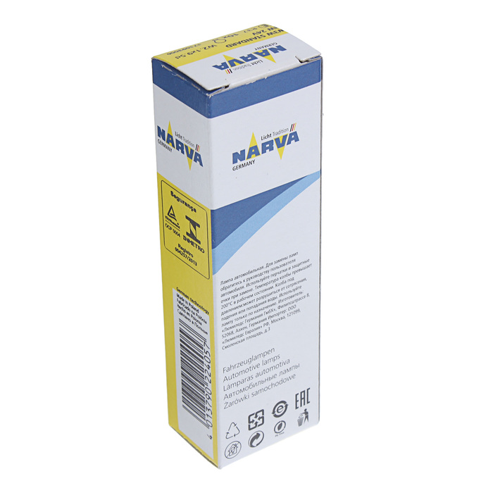 Лампа автомобильная Narva, W3W, 24 В, 3 Вт