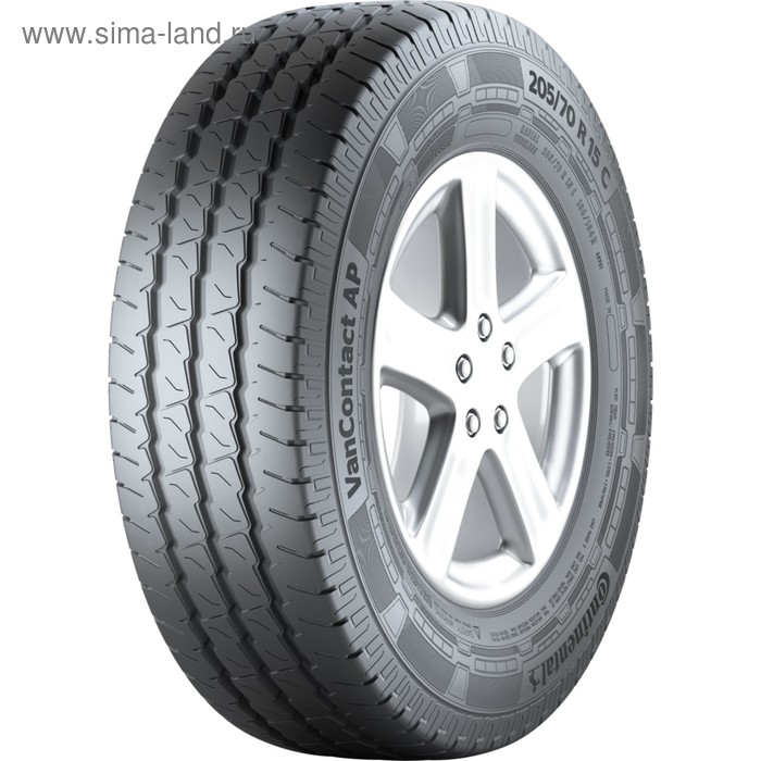 фото Шина летняя continental vancontact ap 205/65 r16c 107/105t