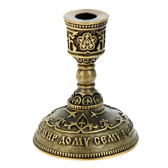 Подсвечник "Мир дому сему"