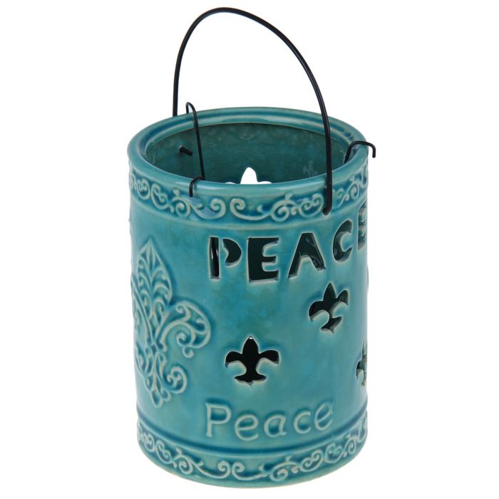 Подсвечник уличный "Цилиндр" микс