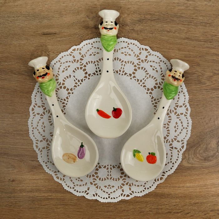 Подставка под ложку 24х9х3 см "Шеф-повар"