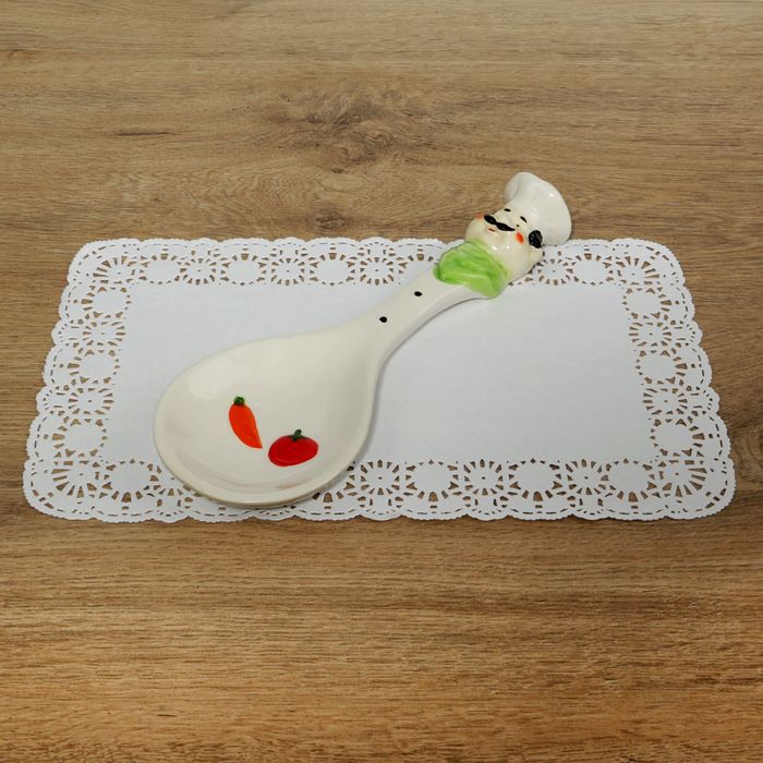 Подставка под ложку 24х9х3 см "Шеф-повар"