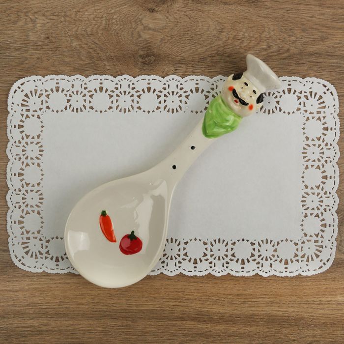 Подставка под ложку 24х9х3 см "Шеф-повар"