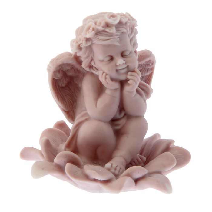 Сувенир "Ангелочек в цветке" МИКС