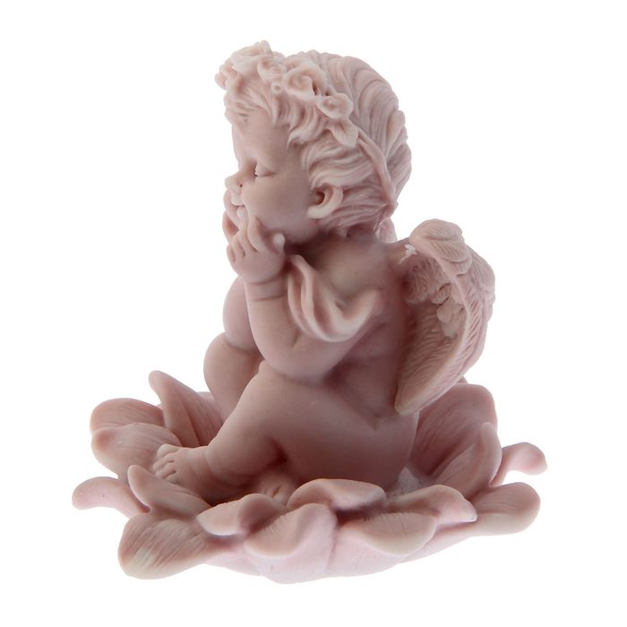 Сувенир "Ангелочек в цветке" МИКС