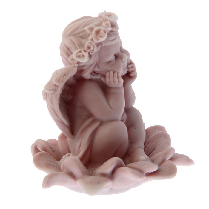 Сувенир "Ангелочек в цветке" МИКС