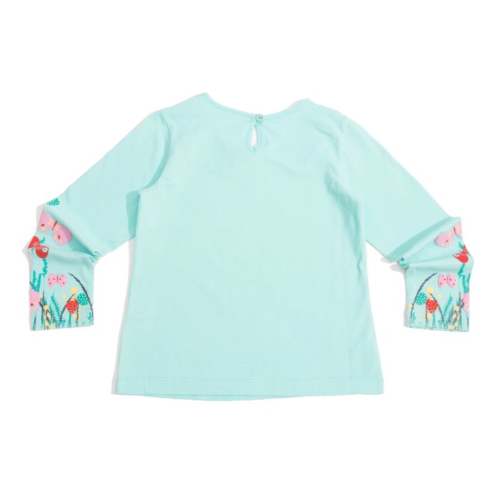 Джемпер для девочки, рост 110 см (60), цвет св.бирюза_160081