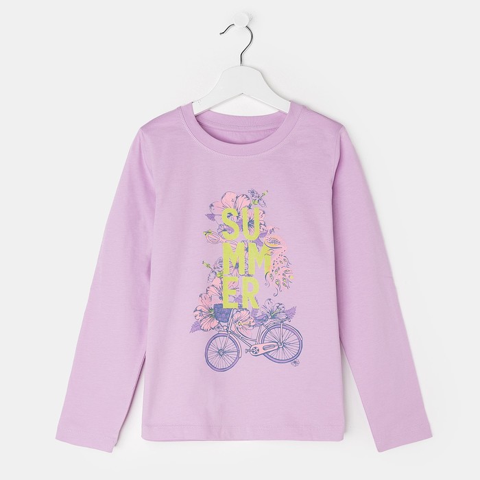 Джемпер для девочки, рост 140 см (72), цвет сирень_160089