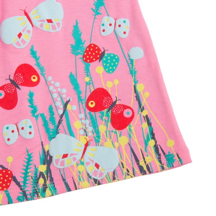 Платье для девочки, рост 122 см (64), цвет розовый_160074