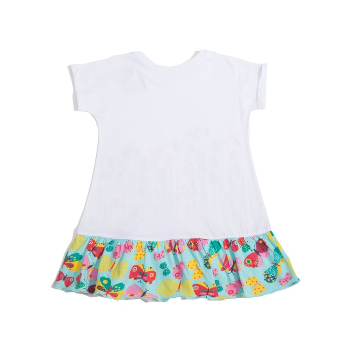 Платье для девочки, рост 98 см (56), цвет белый_160075