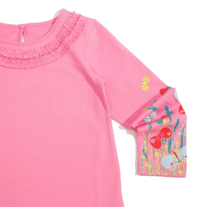 Джемпер для девочки, рост 110 см (60), цвет розовый_160081