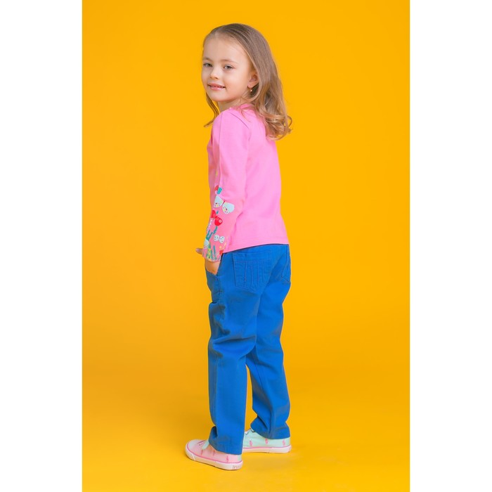 Джемпер для девочки, рост 116 см (60), цвет розовый_160081