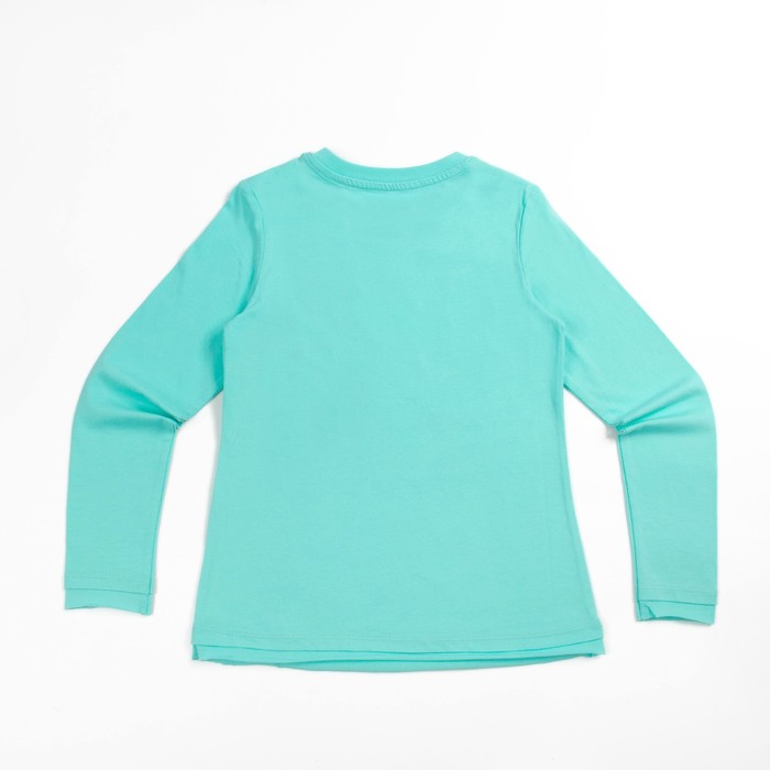 Джемпер для девочки, рост 158 см (80), цвет св.бирюза_160088