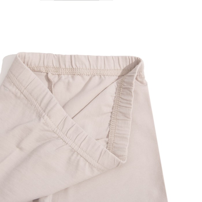 Бриджи для девочки, рост 134 см (68), цвет светло-серый_160085