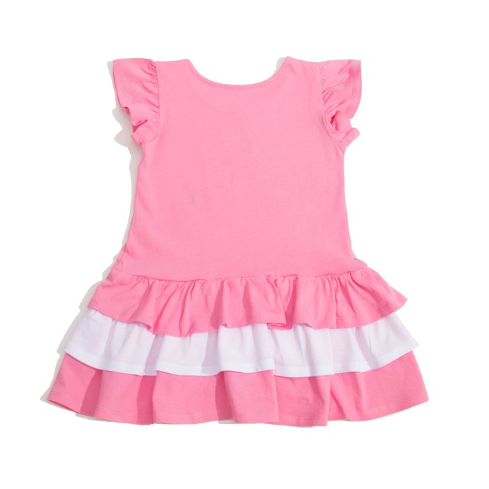 Платье для девочки, рост 116 см (60), цвет розовый_160076