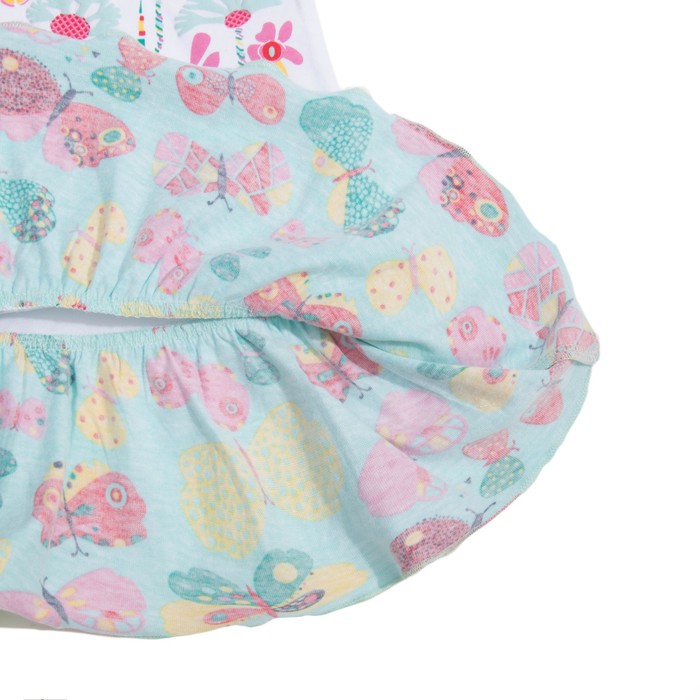 Платье для девочки, рост 110 см (60), цвет белый_160075