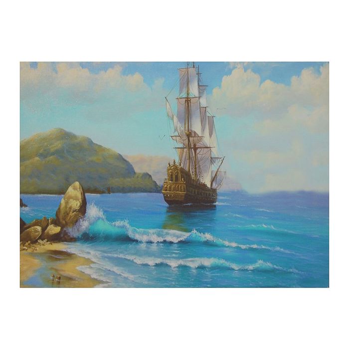 Картина на подрамнике "Жемчужина моря"