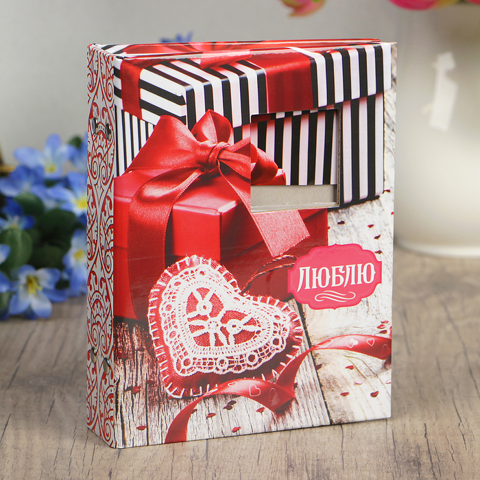 Фотоальбом на 100 фото 13х18 см "Люблю"