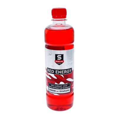 Напиток SportLine Red Energy 2000mg 500ml (Красная смородина)