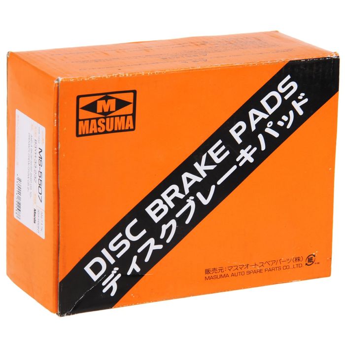 Колодки тормозные Masuma MS-5507, передние