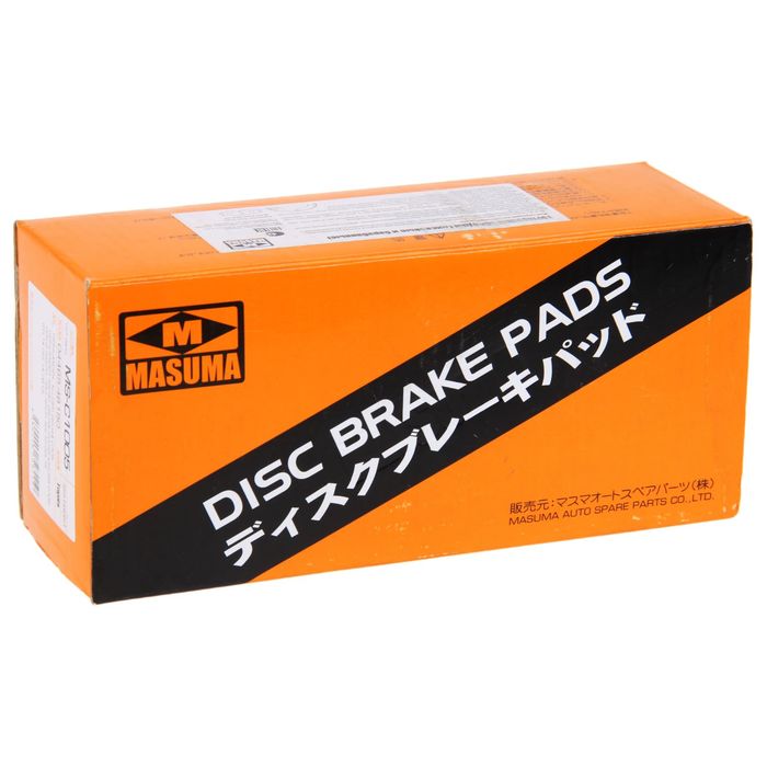 Колодки тормозные Masuma MS-C1005, передние