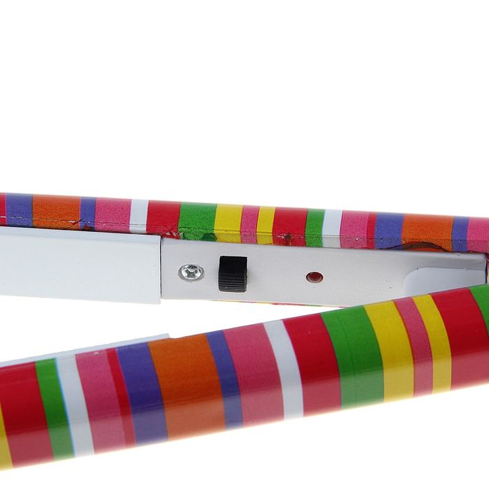 Выпрямитель мини LuazON LW-32, 25 Вт, керамические пластины, радуга